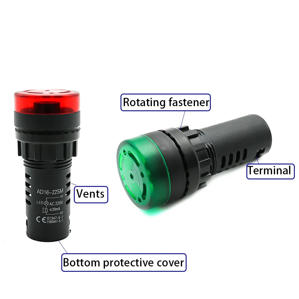AD16 LED Signal Indicator With Built-in Buzzer - Image 17