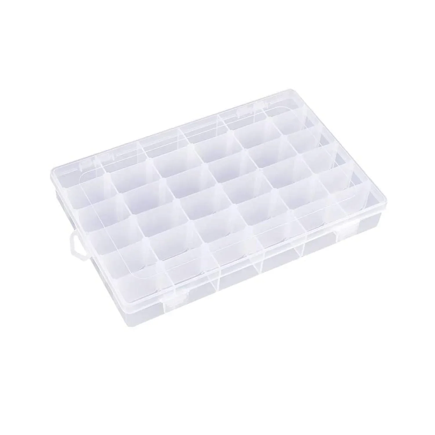 Adjustable Partition Clear Plastic Box Component Organiser - Image 7