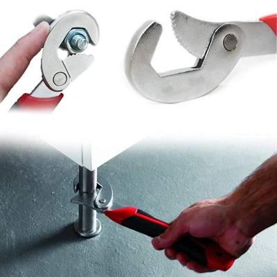 Adjustable Universal Quick Snap N Grip Wrench Spanner Set Tools - Image 3