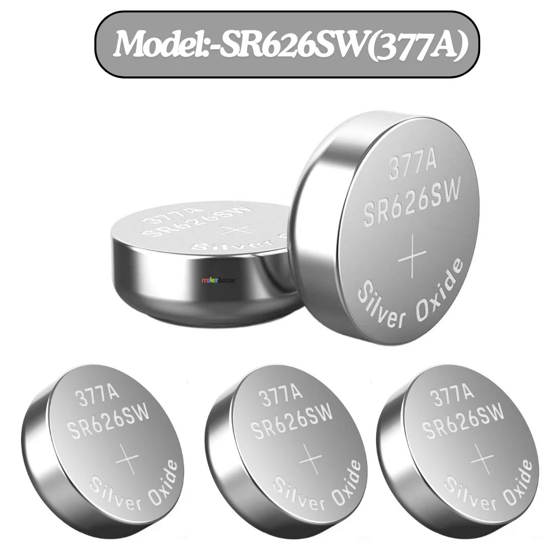 1.55V Wrist Watch Button Cell Silver Oxide Battery - Image 3