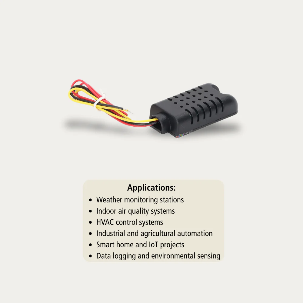 AM2301 DHT21 Temperature and Humidity Sensor Module - Image 4