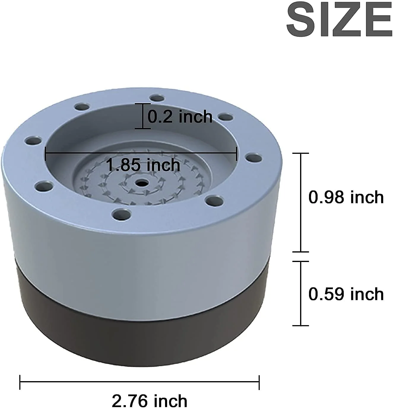 [Type 1] Anti Vibration Pads for Washing Machine/Fridge/Coolers/Furniture - Image 4