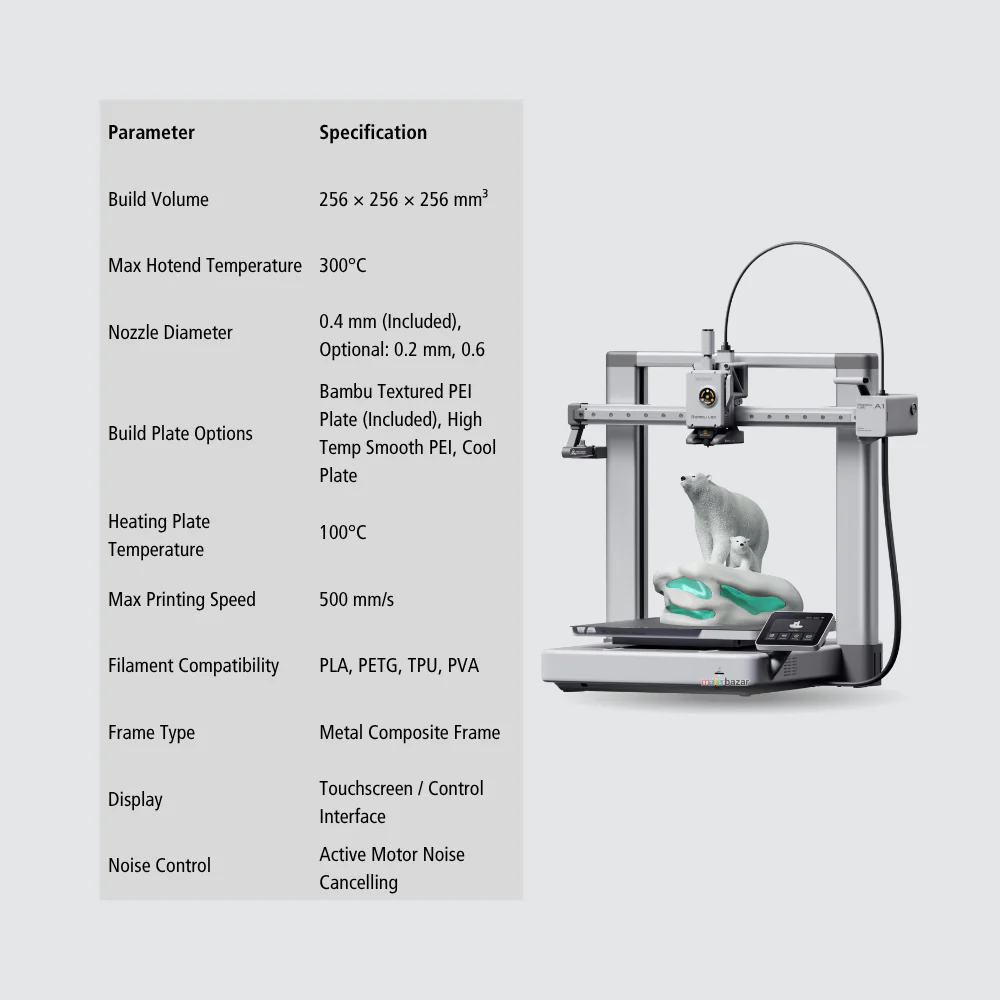 Bambu Lab A1 3D Printer - Image 4