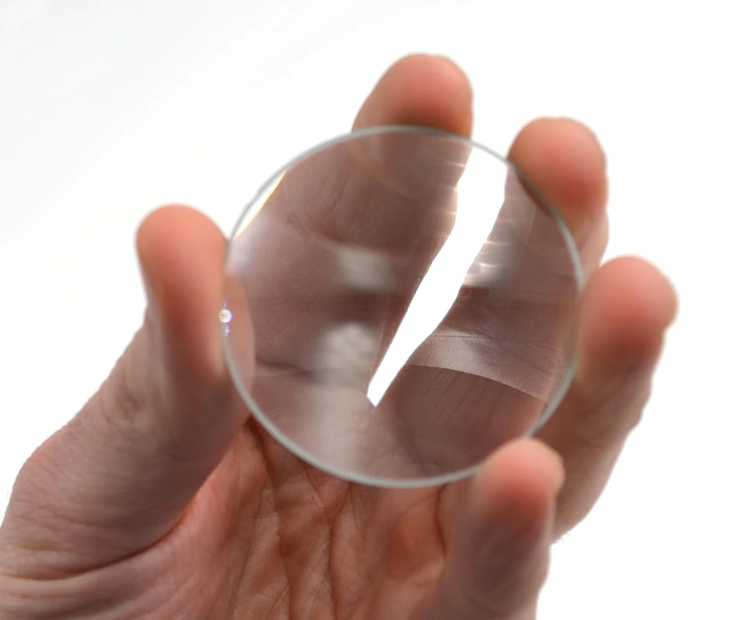 Double Convex Lens, 20mm Focal Length, 2in" (50mm) Diameter - Image 2