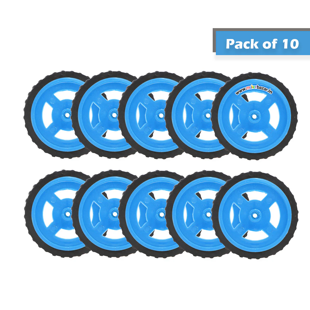 BO Gear Motor Robot Wheels 7cm x 1cm - Image 14