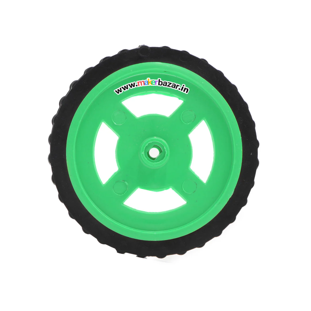 BO Gear Motor Robot Wheels 7cm x 1cm - Image 4