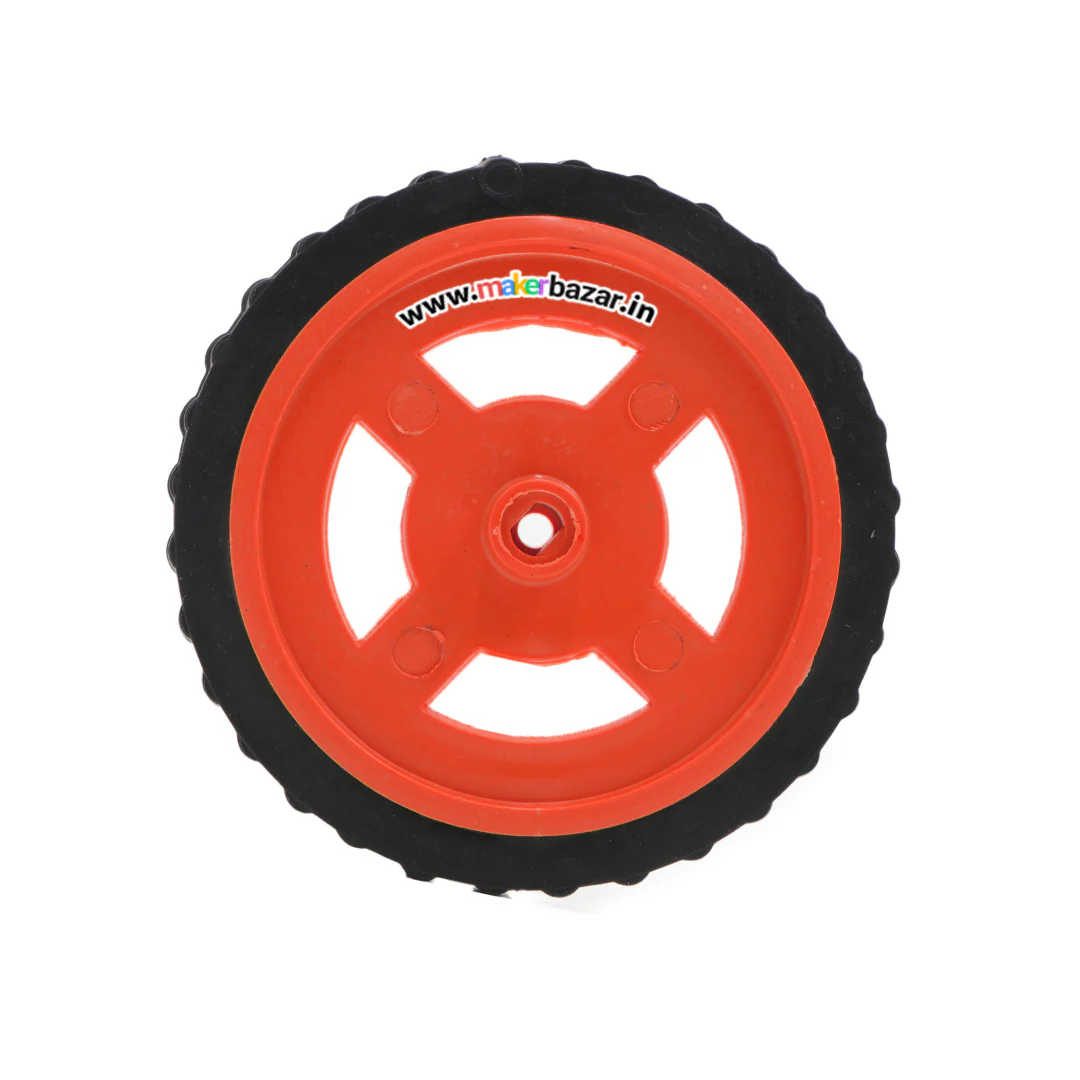 BO Gear Motor Robot Wheels 7cm x 1cm - Image 5