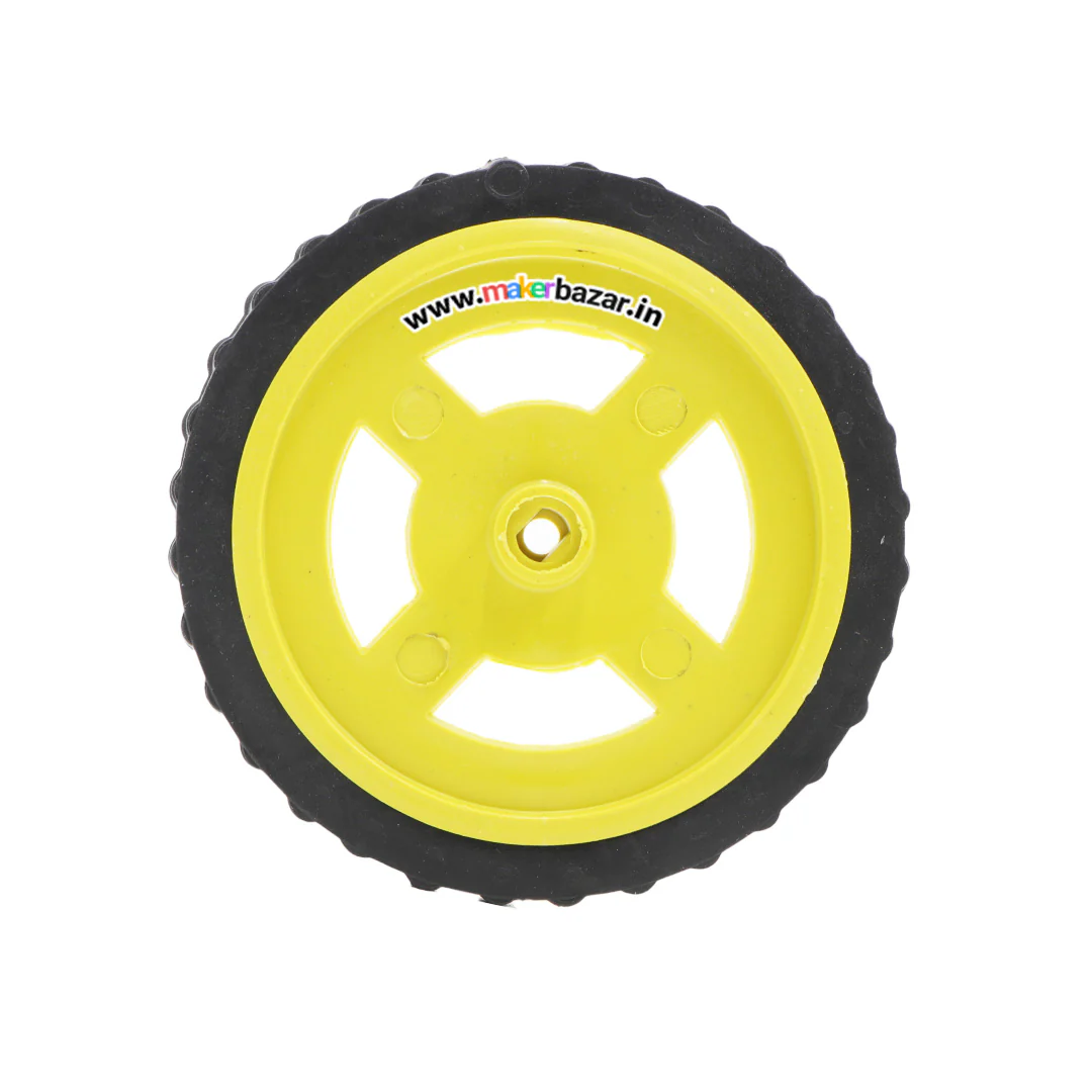 BO Gear Motor Robot Wheels 7cm x 1cm - Image 6