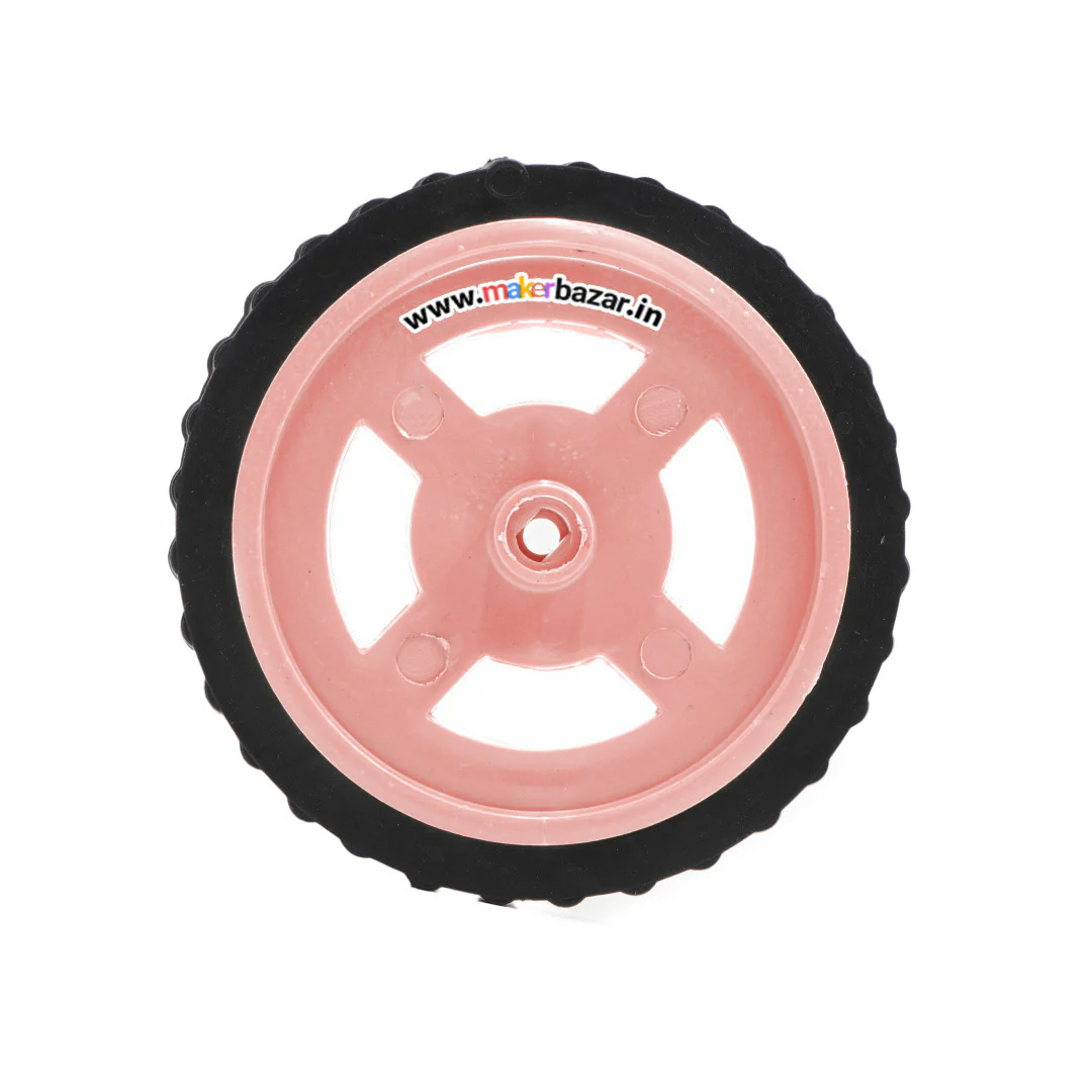 BO Gear Motor Robot Wheels 7cm x 1cm - Image 8