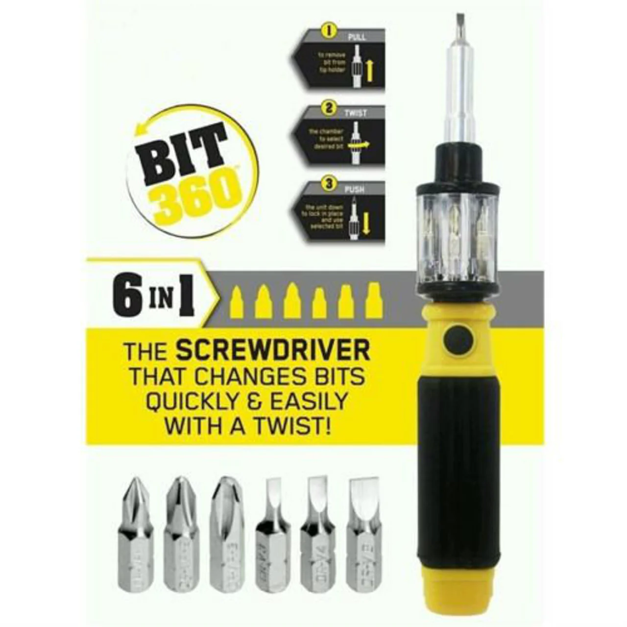 BIT 360: 6 in 1 Screwdriver Set - Image 2