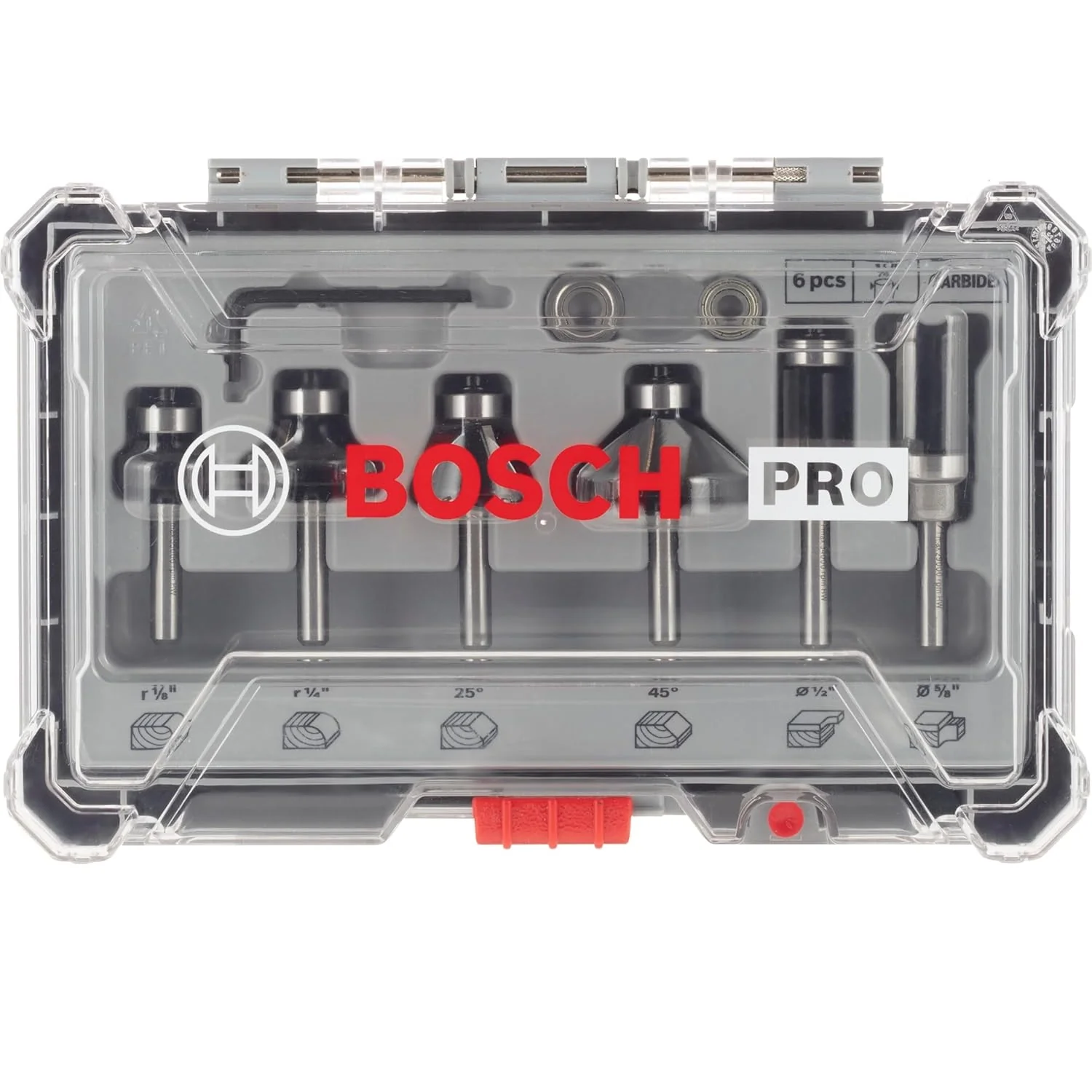 Bosch Wood Router Milling Cutter Bits Set - Image 4