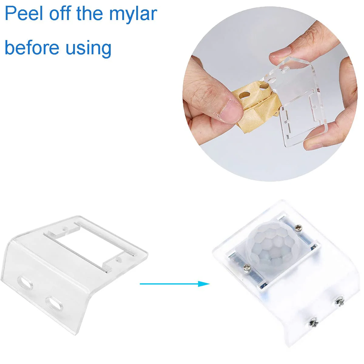 Bracket for HC-SR501 PIR Motion Detector Sensor - Image 5