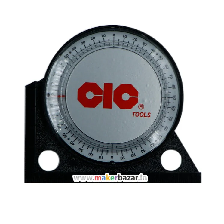 CIC: CS-AF3 Slope Inclinometer Protractor Angle Finder Tilt Level Meter Clinometer Gauge Without Magnetic Base