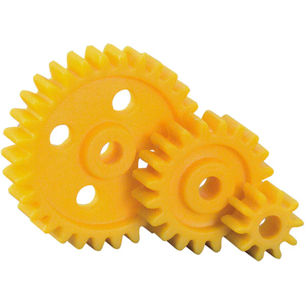 Circular Plastic Wheel Spur Gear (T:12mm)