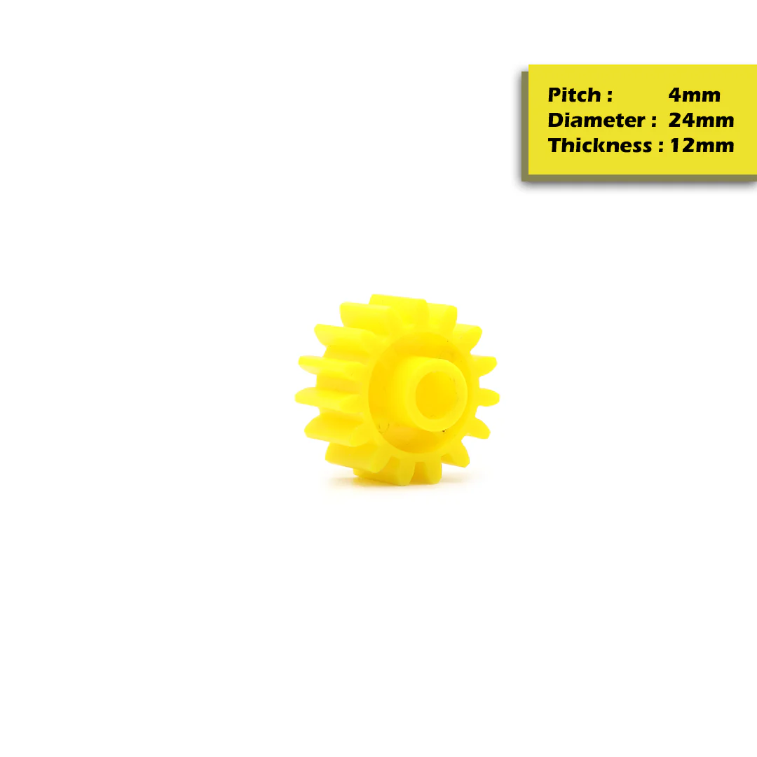 Circular Plastic Wheel Spur Gear (T:12mm) - Image 3