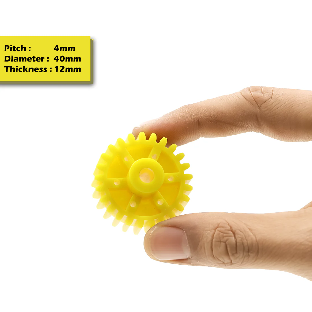 Circular Plastic Wheel Spur Gear (T:12mm) - Image 5