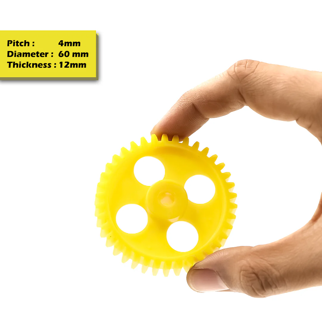 Circular Plastic Wheel Spur Gear (T:12mm) - Image 8