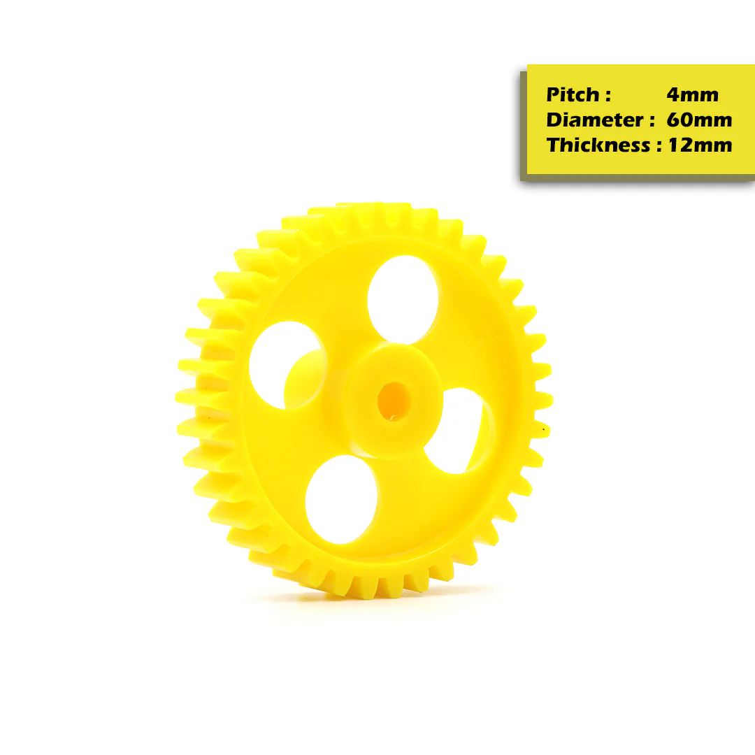 Circular Plastic Wheel Spur Gear (T:12mm) - Image 9