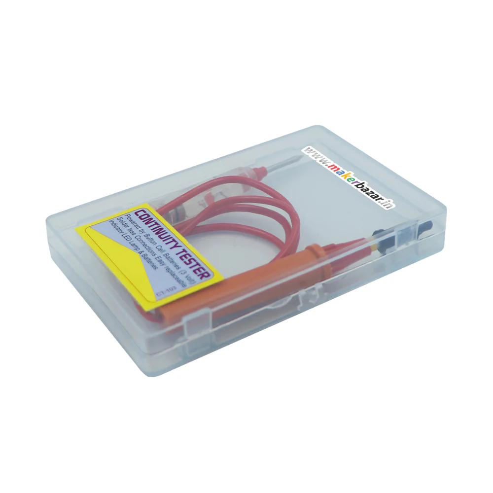 CT-103 Continuity Tester With Red Led Indicator Analog Multimeter (8000Counts) 1M Length - Image 4