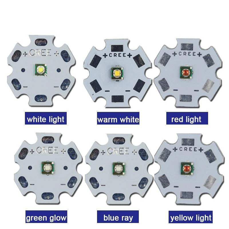 Cree 3W XPE 5050 SMD LED Chip with 16mm PCB - Cool White - Image 6