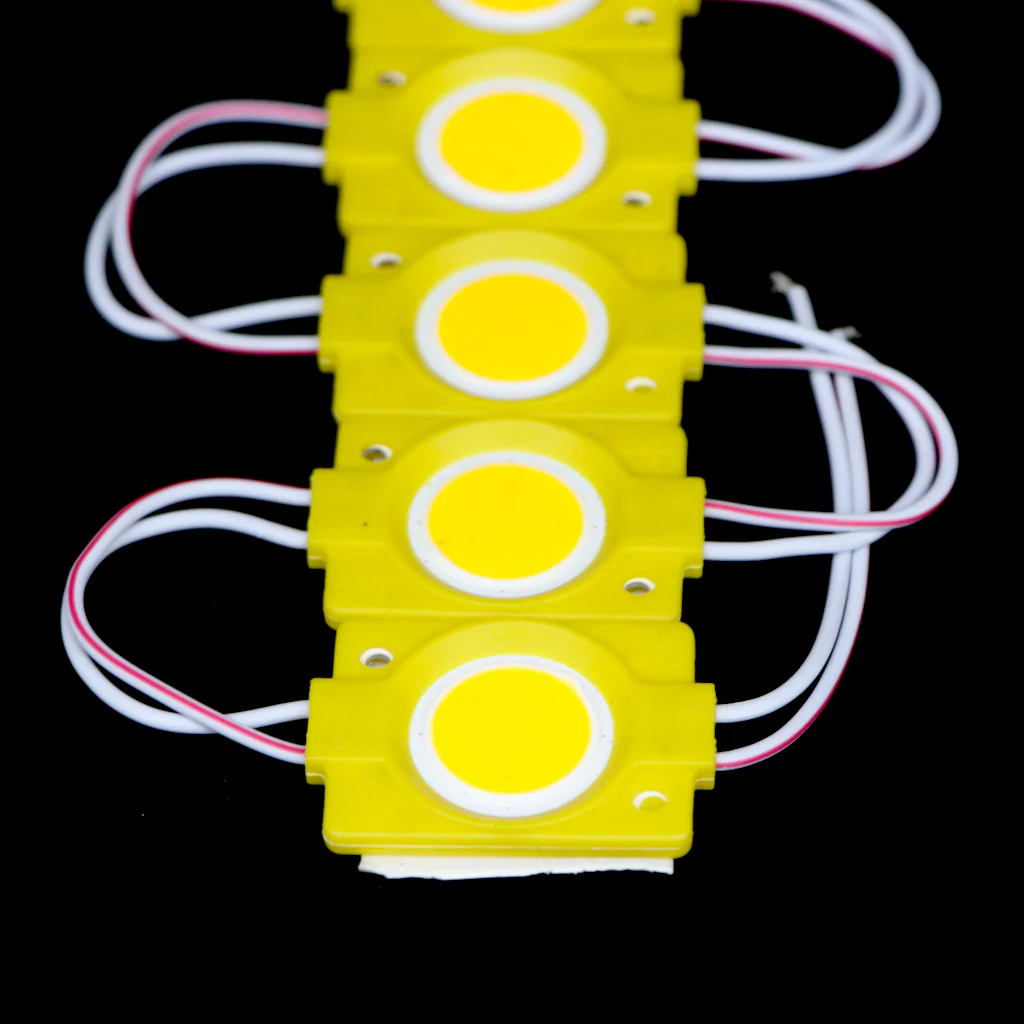 [Multiple Colors] DC 12V 2.4W Coin COB High Brightness Waterproof Injection Module With Clear Lens For Advertisement Light Box / Led Sign Boards / Decoration - Image 42
