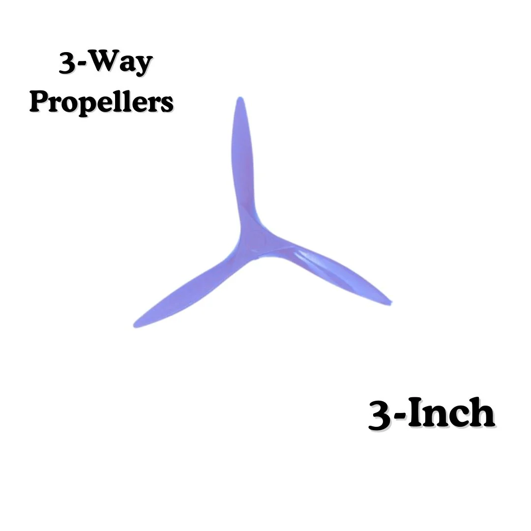 3-Inch Blades 3-Wings Toy Fan for DC Motor - Image 11