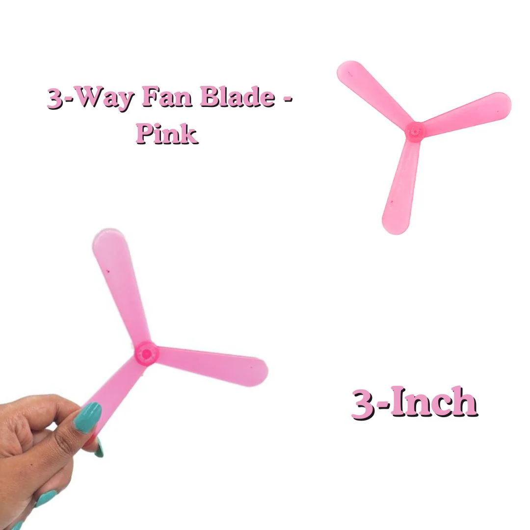 3-Inch Blades 3-Wings Toy Fan for DC Motor - Image 4