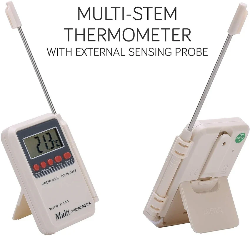 Digital Multi Stem Thermometer with External Sensing Probe - Image 2