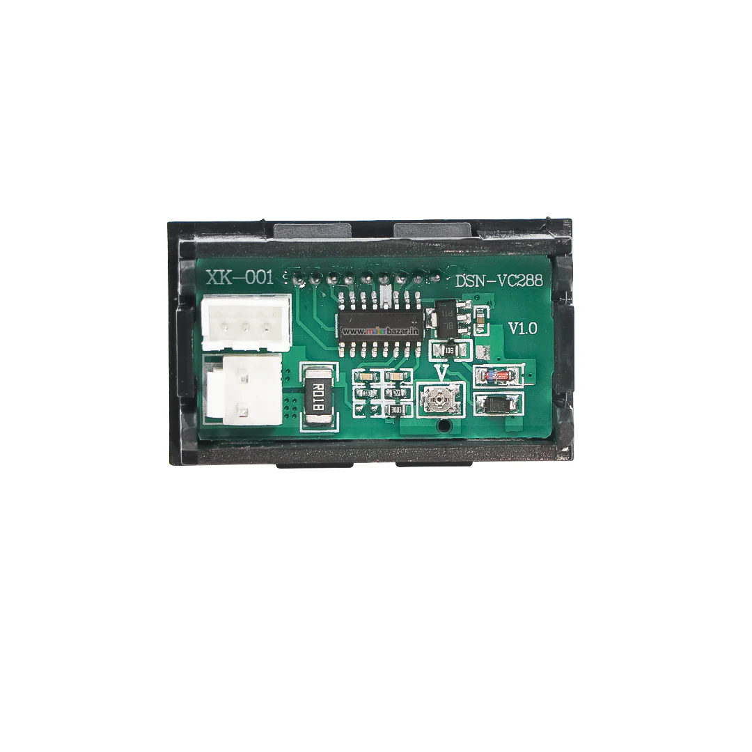 0-100V Dual LED Voltmeter Ammeter Monitor Panel (Without Shunt) - Image 5