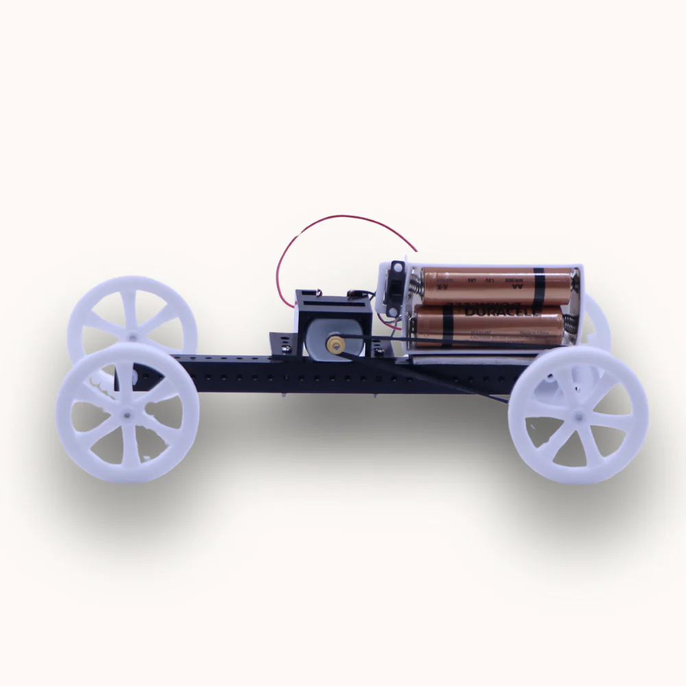 DIY Battery Operated Belt Car β STEM Educational Science Kit for Kids