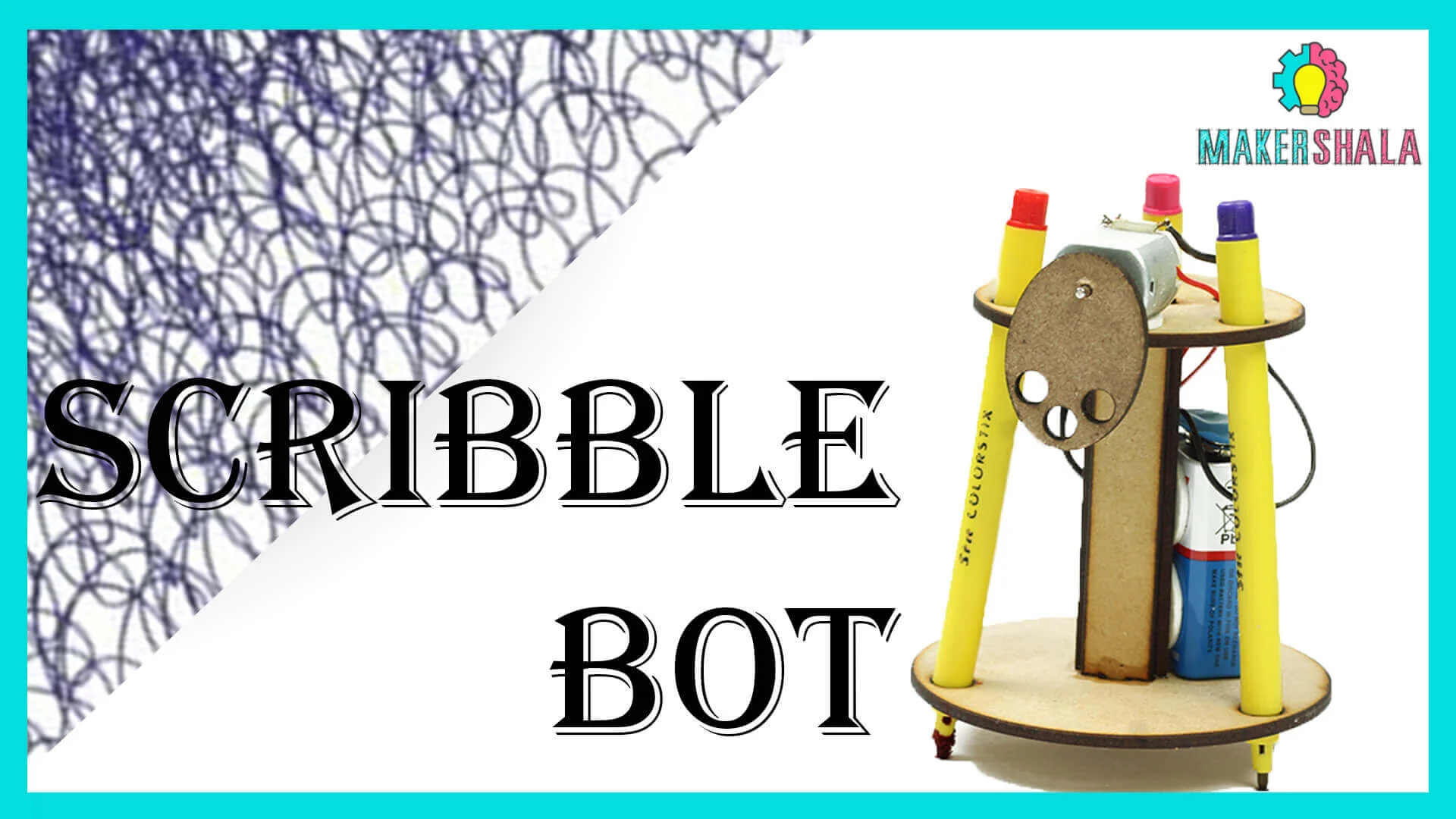 Laser Cut (MDF) Casing for Scribble Bot DIY Project - Image 3