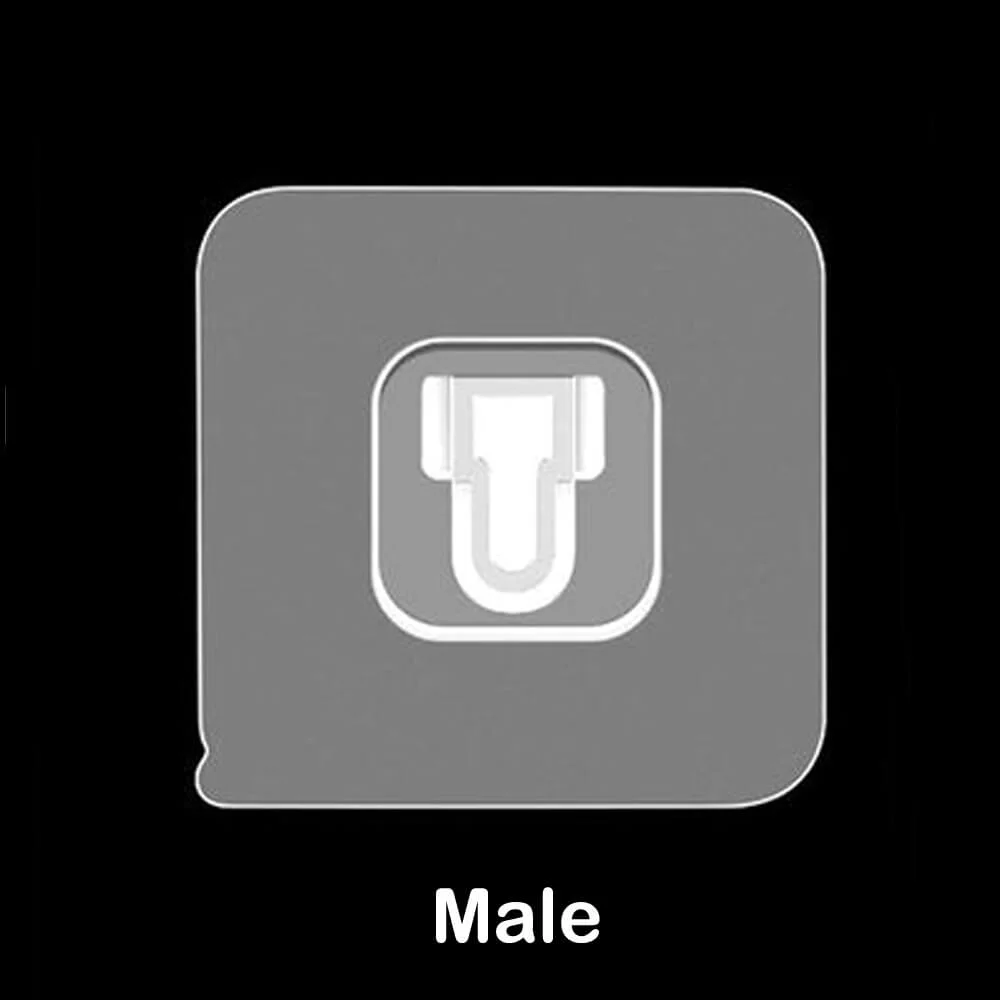Multipurpose Wall Hanger Square Sticker - Image 8