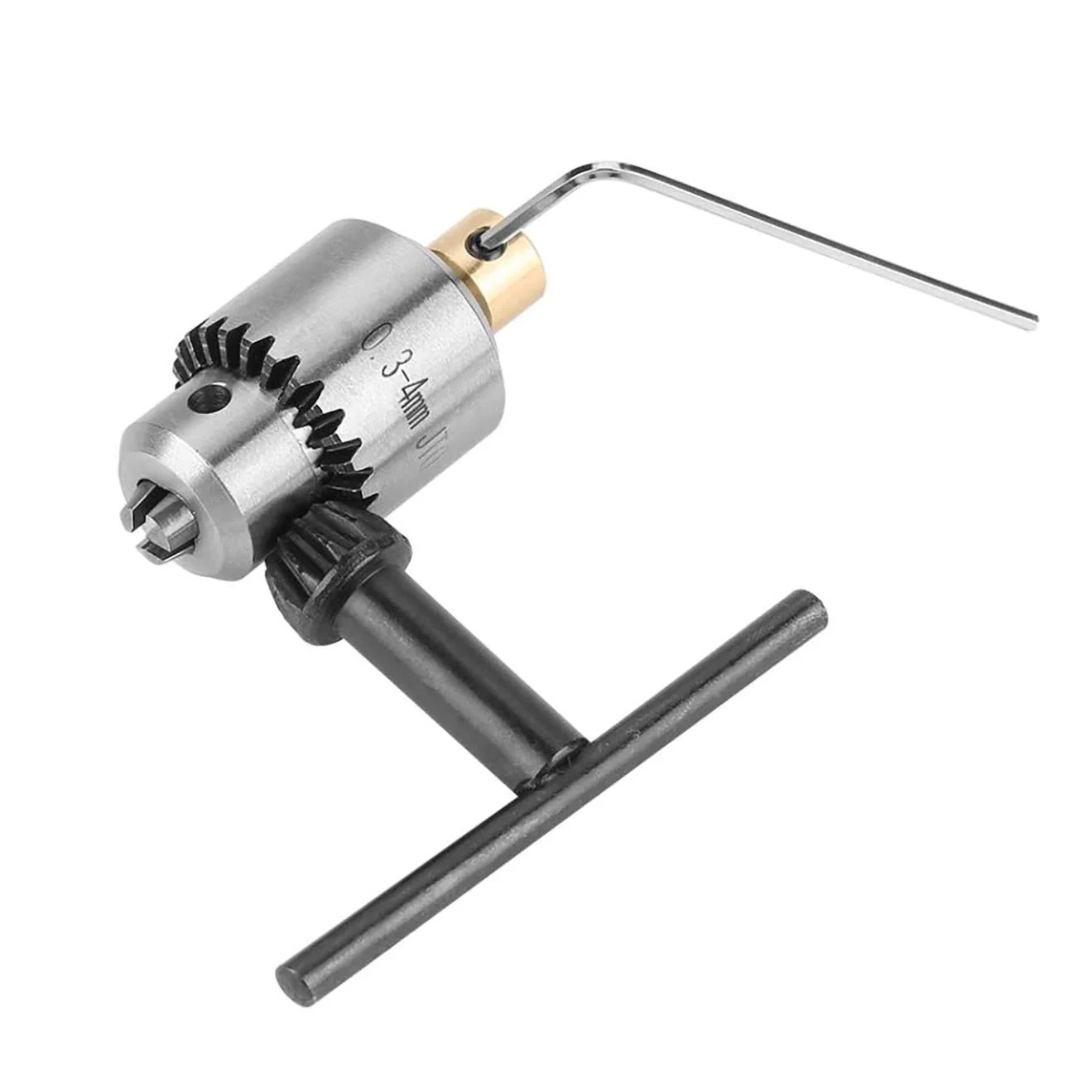 [Type 1] 0.3-4mm Drill Chuck Set For 775 DC Motor (5mm Shaft) Rotary Tool - Image 3