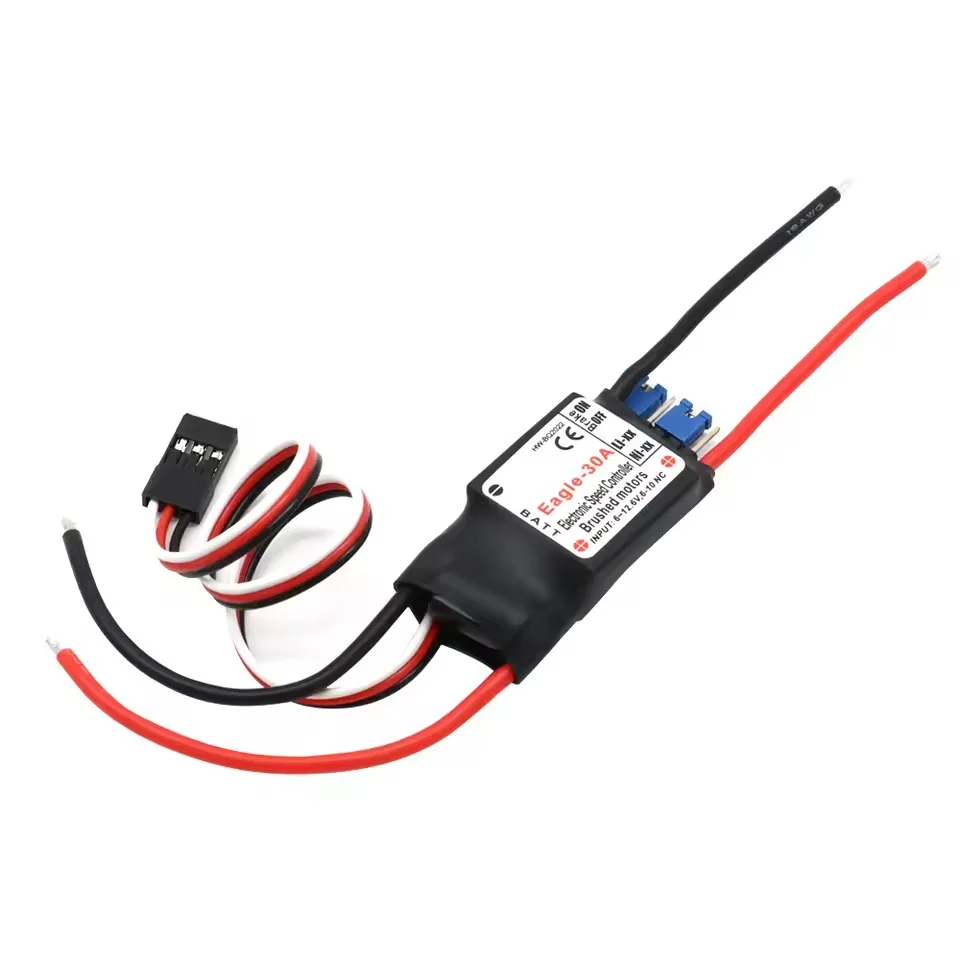 Eagle 20A / 30A 2–3S ESC Speed Controller with 1A/5V BEC for RC Airplanes - Image 3