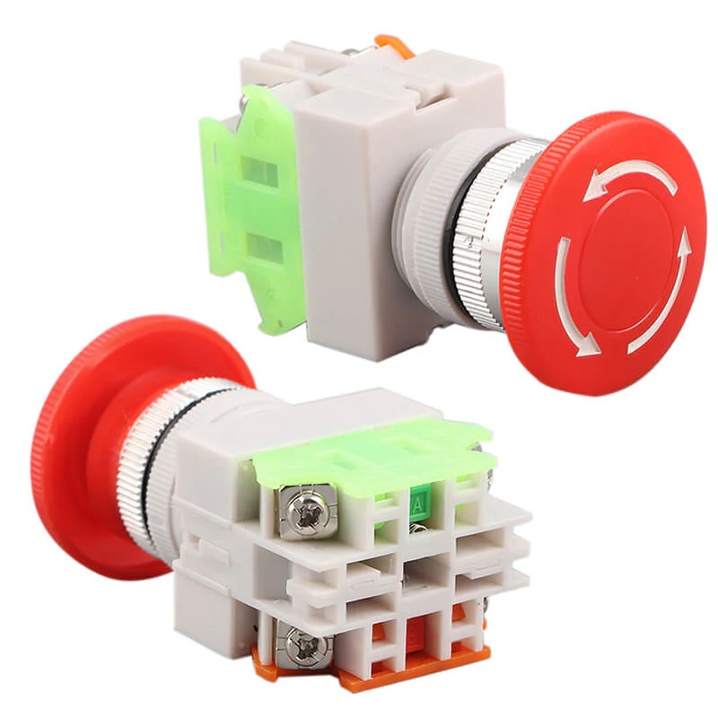 Emergency Stop Push Button 600V, 10A - Image 5