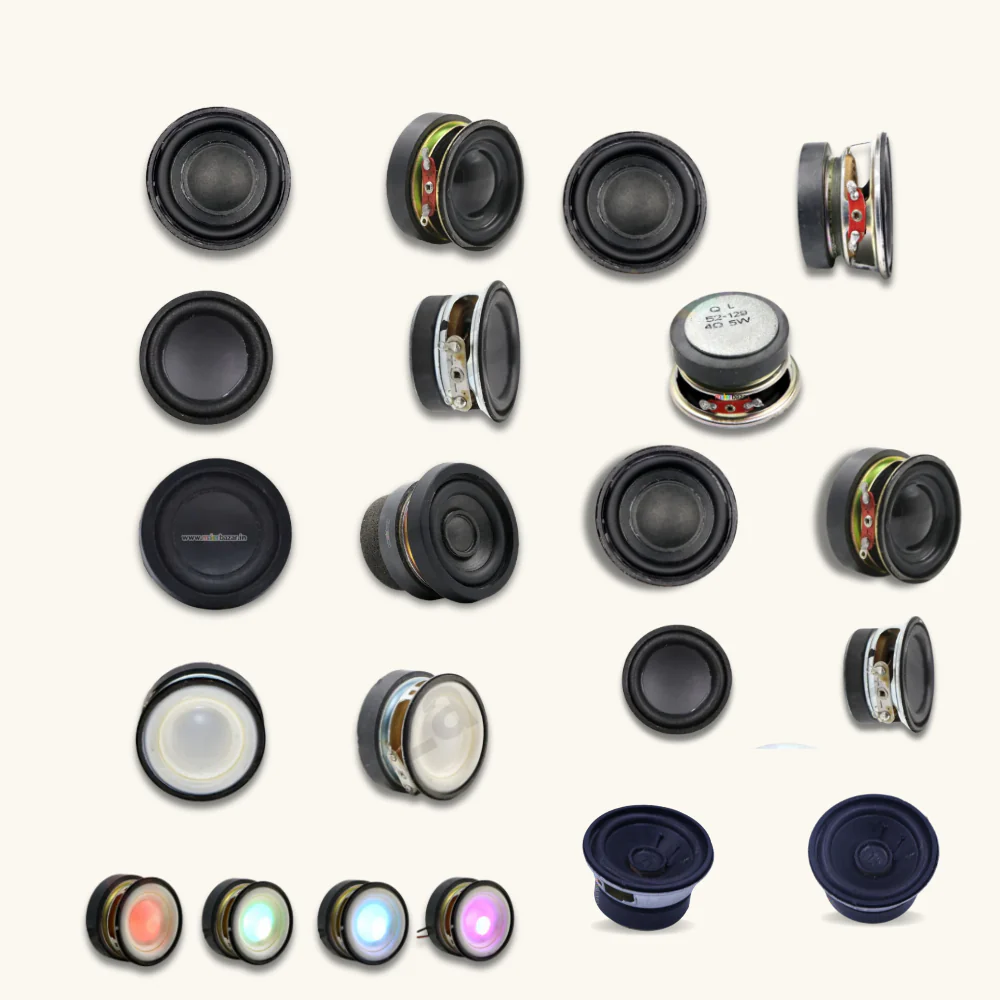1.5inch Mini External Magnet Speakers Metal Body [without Frame]