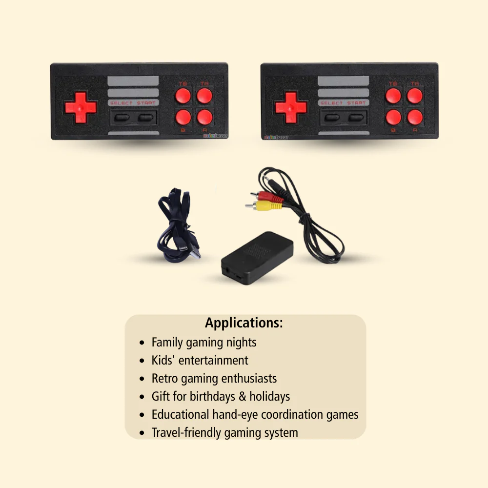 Mini Retro Game Box with Remote - Image 4