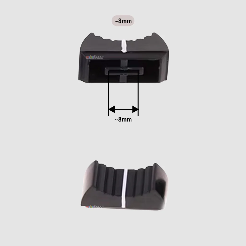 Fader Knob Touch Sensitive Slider Ribbed Mixer Potentiometer Cap - Image 30