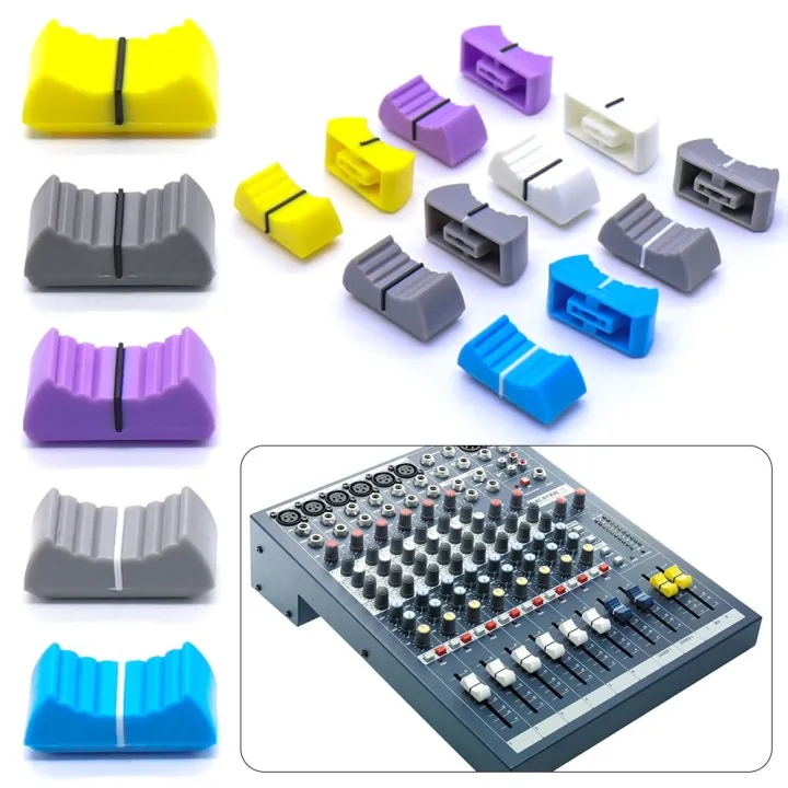 Fader Knob Touch Sensitive Slider Ribbed Mixer Potentiometer Cap - Image 32