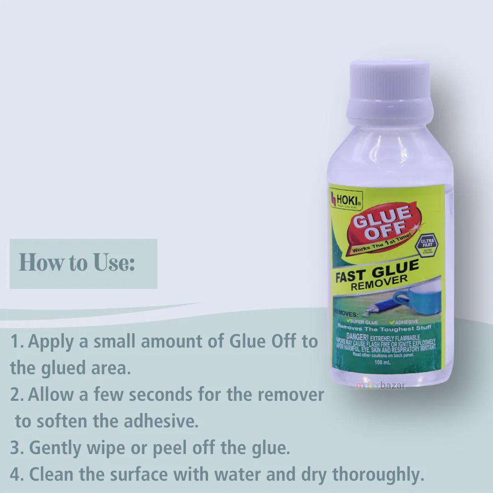 Glue-Off Fast Glue Adhesive Remover - Image 5