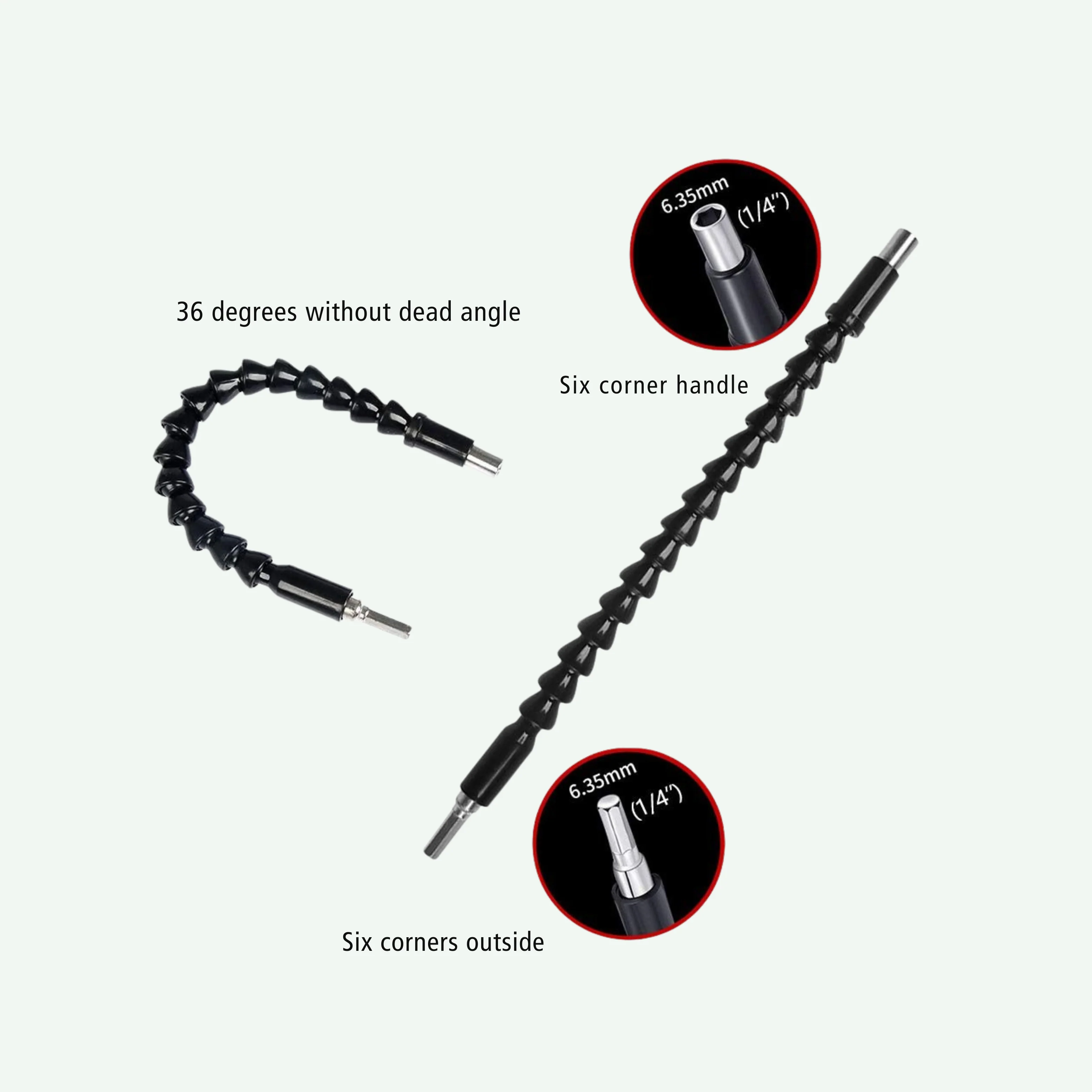 Flexible Drill machine and Electric ScrewDriverExtension Shaft - Image 5