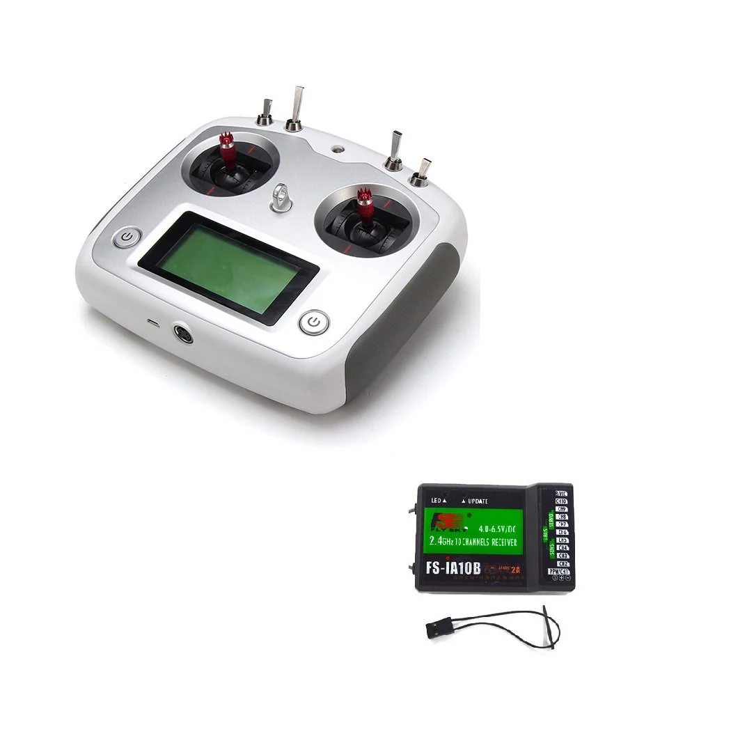Flysky FS-i6S 2.4GHz 10CH AFHDS 2A RC Transmitter With FS-iA10B 10CH Receiver - Image 3