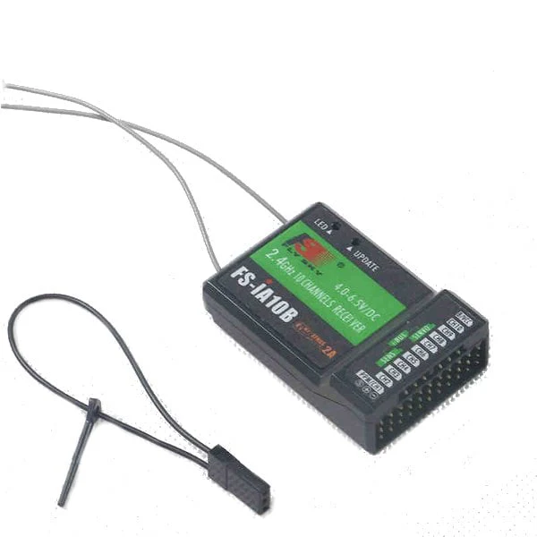 Flysky FS-i6S 2.4GHz 10CH AFHDS 2A RC Transmitter With FS-iA10B 10CH Receiver - Image 4