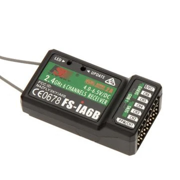 FlySky FS-IA6B RF 2.4GHz 6CH PPM Output with iBus Port Receiver - Image 3