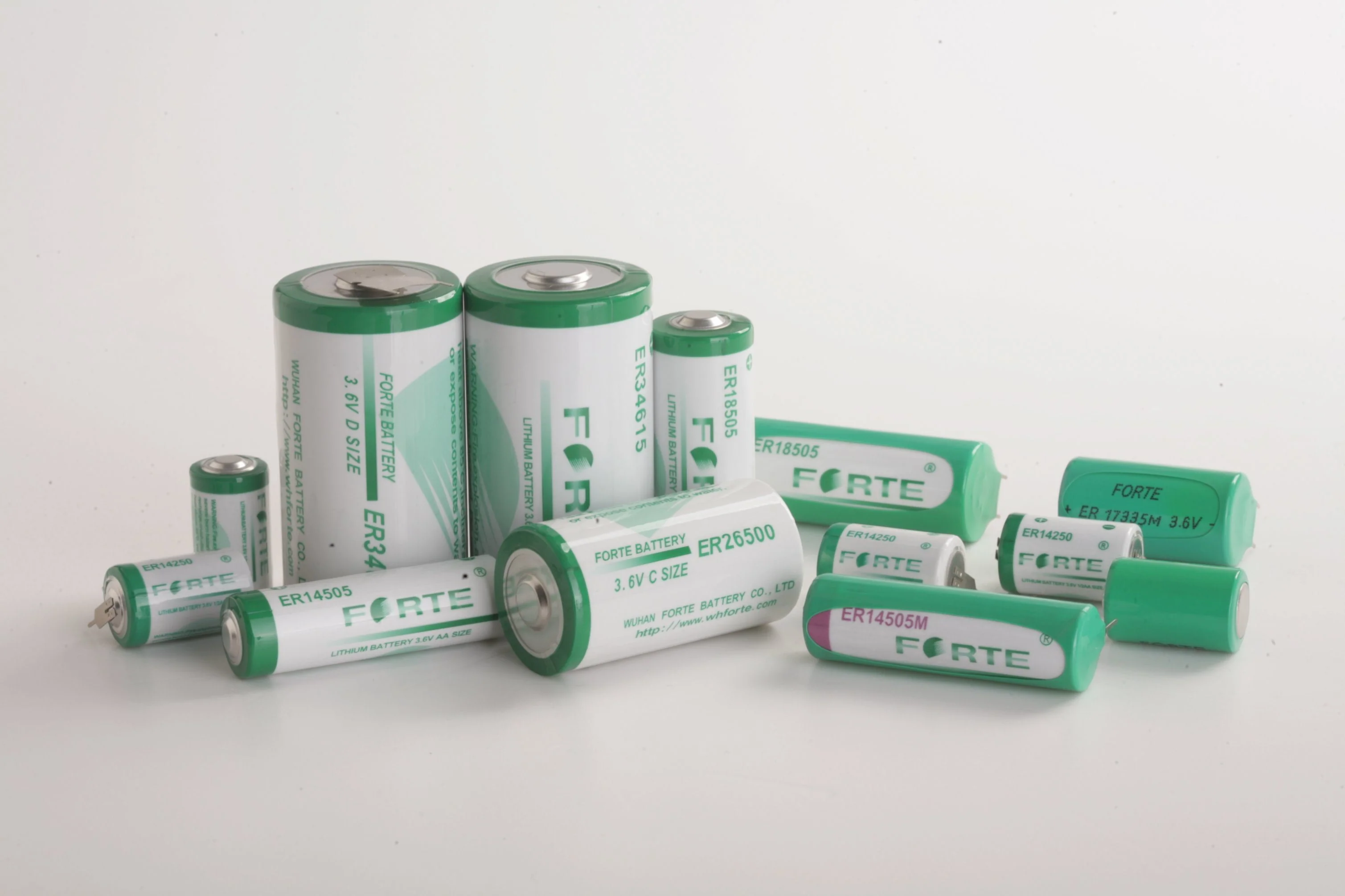 Forte: ER14250 Size-1/2AA 3.6V 1200mAh Lithium Cell Non-Rechargeable Battery - Image 7