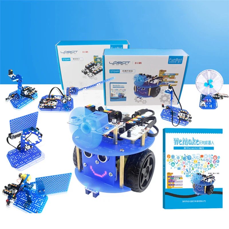 Funbot STEAM DIY Smart Programmable RC Robot Educational Kit - Image 4