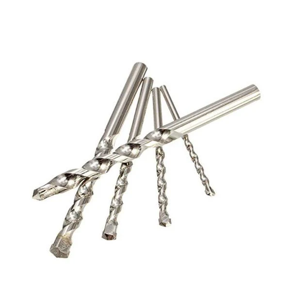Generic: 5Pcs Masonry Drill Bit Set for Concrete and Brick Wall Drilling - Image 4