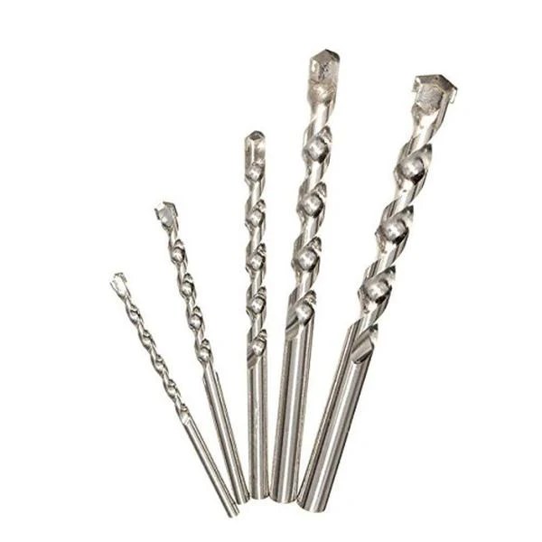 Generic: 5Pcs Masonry Drill Bit Set for Concrete and Brick Wall Drilling - Image 5