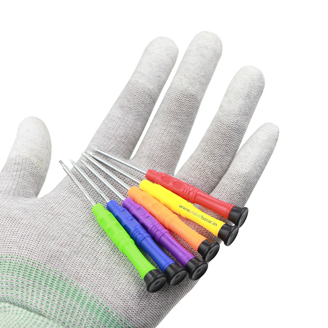 Generic: 6pcs Precision Mini Screwdriver Set (Plastic Handle)