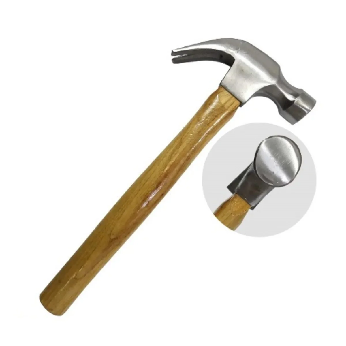 Generic: Claw Hammer with Wooden Handle - Image 2